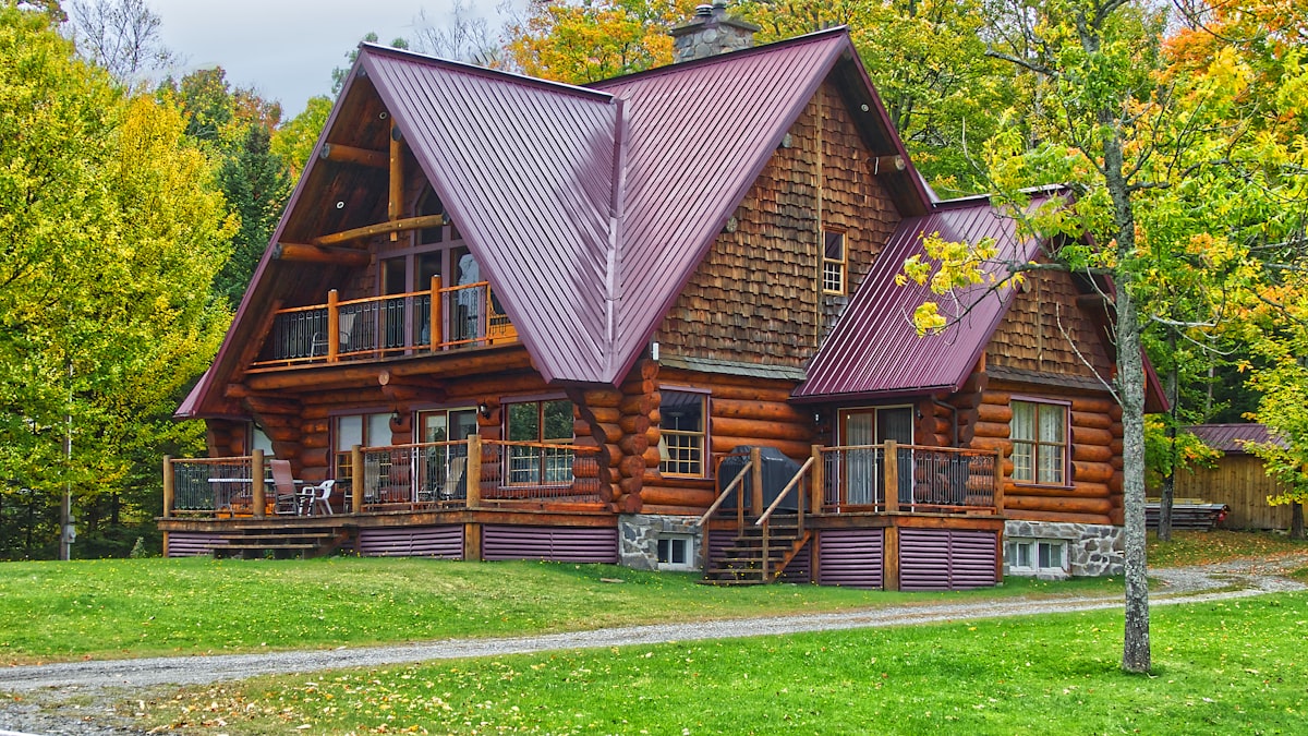Chalet en bois à Megève
